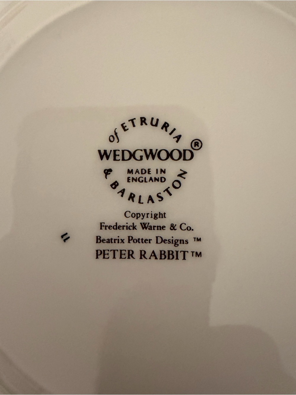 Vintage Peter Rabbit Wedgwood Set - Picture 6 of 8